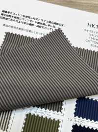 HK1500 Typewritter Cloth Stripe Sulfur Dye[Textile / Fabric] KOYAMA Sub Photo