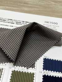 HK1500 Typewritter Cloth Stripe Sulfur Dye[Textile / Fabric] KOYAMA Sub Photo