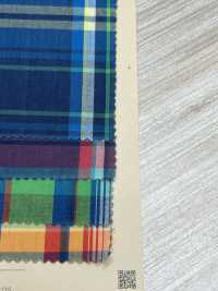 A-1657 Indigo Dyed Madras Check[Textile / Fabric] ARINOBE Sub Photo