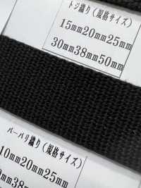 RA2113 Acrylic Black Series Burberry Weave[Ribbon Tape Cord] RIVER Sub Photo