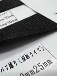 RA2113 Acrylic Black Series Burberry Weave[Ribbon Tape Cord] RIVER Sub Photo