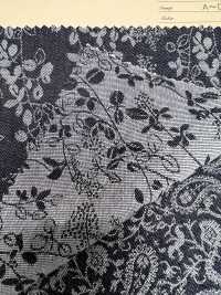 A-1774 Indigo Jacquard[Textile / Fabric] ARINOBE Sub Photo