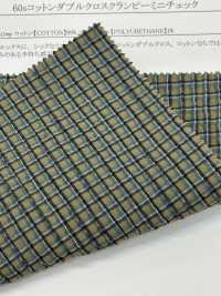 14412 60 Single Thread Cotton Double Cross Clumpy Mini Check[Textile / Fabric] SUNWELL Sub Photo