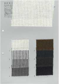 KB9002 Linen/Cotton Yarn-dyed Stripes[Textile / Fabric] KOYAMA Sub Photo