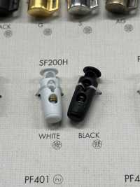 SF200H Plastic Vertical 2-hole Cord Stopper[Buckles And Ring] DAIYA BUTTON Sub Photo