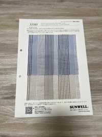 35505 Cotton/polyester Seersucker Multi-stripe[Textile / Fabric] SUNWELL Sub Photo