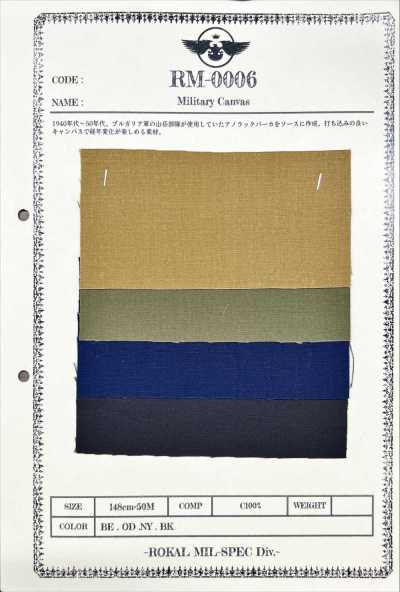 RM-0006 Millitary Canvas