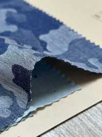 AN-9168 Indigo Camo Jacquard[Textile / Fabric] ARINOBE CO., LTD. Sub Photo