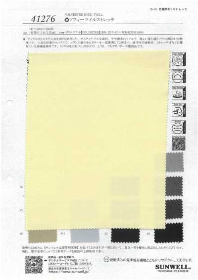 41276 Sophie Twill Stretch