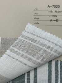 A-7020 European Linen 3/1 Twill[Textile / Fabric] ARINOBE CO., LTD. Sub Photo