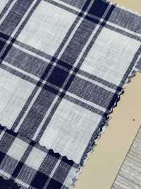 A-7023 European Linen Check[Textile / Fabric] ARINOBE CO., LTD. Sub Photo