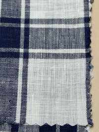 A-7023 European Linen Check[Textile / Fabric] ARINOBE CO., LTD. Sub Photo