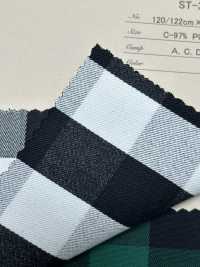 ST-3 Cotton Stretch Block Check[Textile / Fabric] ARINOBE CO., LTD. Sub Photo