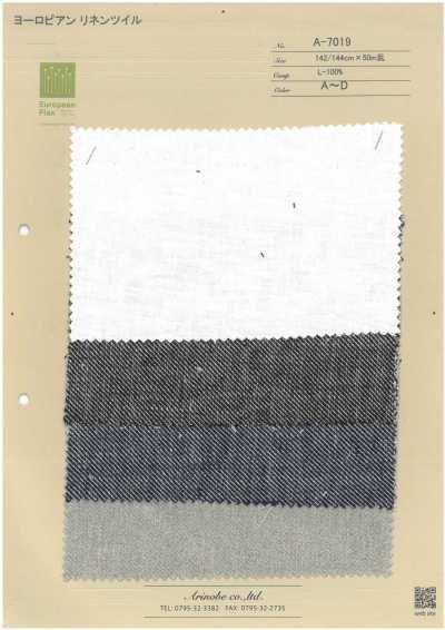 A-7019 European Linen Twill