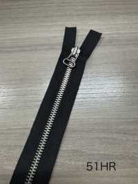5-N-CO-MR WALDES® Vintage Zipper , Nickel Silver , Size 5, Cotton Tape , Two Way Separator Asahi Zipper Sub Photo