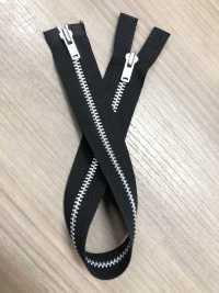 5-AL-CO-MR WALDES® Vintage Zipper Aluminum Size 5 Cotton Tape Two Way Separator Asahi Zipper Sub Photo
