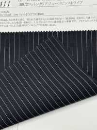 14411 100/2 Cotton Clear Broadcloth Pinstripe[Textile / Fabric] SUNWELL Sub Photo