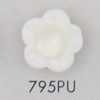 795PU 2-hole Flower-shaped Plastic Button