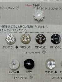 ESR100 Polyester Resin Buttons DAIYA BUTTON Sub Photo