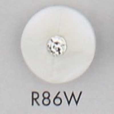 R86W Polyester Resin Button