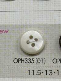 OPH335 Polyester Resin 4-hole Button DAIYA BUTTON(DAIYA BUTTON) Sub Photo