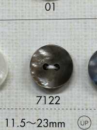 7122 Polyester Resin 2-hole Button DAIYA BUTTON(DAIYA BUTTON) Sub Photo
