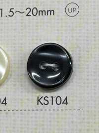 KS104 Polyester Resin 2-hole Button DAIYA BUTTON Sub Photo