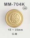 MM704K Metal Button