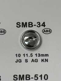 SMB-34 ABS Small Button, Two Holes DAIYA BUTTON(DAIYA BUTTON) Sub Photo