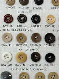 2069 Polyester Resin 4-hole Button Sub Photo