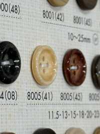 8005 Polyester Resin Bordered 4-hole Button Sub Photo