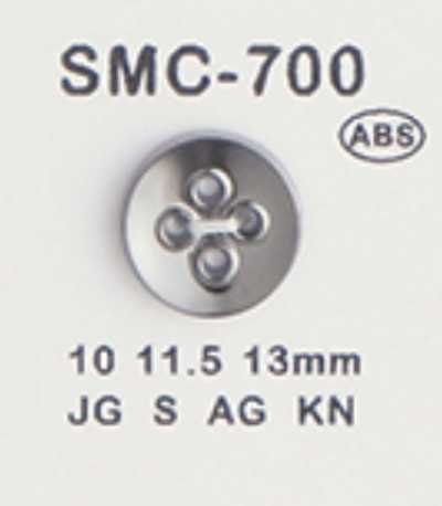 SMC-700 ABS Small Button, 4-Hole