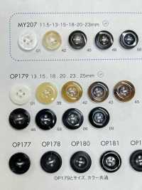 OP177 Polyester Resin 4-hole Button DAIYA BUTTON(DAIYA BUTTON) Sub Photo