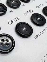 OP178 Polyester Resin Bordered 4-hole Button Sub Photo