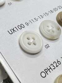 UX100 Polyester Resin 4-hole Button DAIYA BUTTON(DAIYA BUTTON) Sub Photo