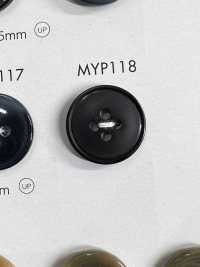 MYP118 Polyester Resin Bordered 4-hole Button DAIYA BUTTON(DAIYA BUTTON) Sub Photo