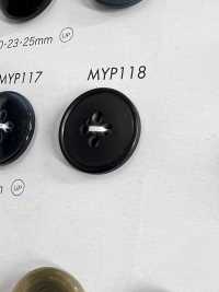 MYP118 Polyester Resin Bordered 4-hole Button DAIYA BUTTON(DAIYA BUTTON) Sub Photo