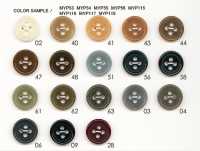 MYP118 Polyester Resin Bordered 4-hole Button DAIYA BUTTON(DAIYA BUTTON) Sub Photo
