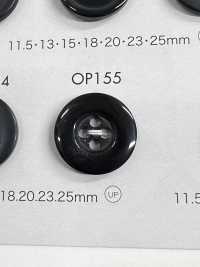 OP155 Polyester Resin 4-hole Button DAIYA BUTTON Sub Photo