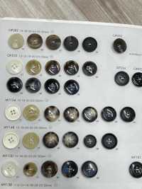MY155 Polyester Resin Buffalo-style 4-hole Button DAIYA BUTTON(DAIYA BUTTON) Sub Photo