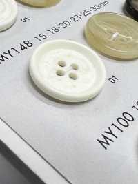 MY148 Polyester Resin Buffalo-style 4-hole Button DAIYA BUTTON(DAIYA BUTTON) Sub Photo