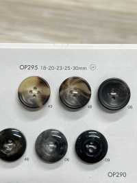 OP295 Polyester Resin 4-hole Button DAIYA BUTTON(DAIYA BUTTON) Sub Photo