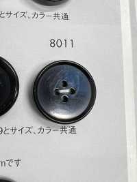 8011 Polyester Resin Bordered 4-hole Button DAIYA BUTTON(DAIYA BUTTON) Sub Photo