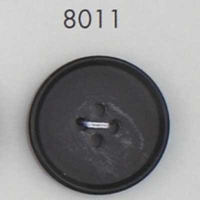 8011 Polyester Resin Button With Rim, 4 Holes