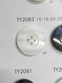 TY2083 Polyester Resin 4-hole Button DAIYA BUTTON(DAIYA BUTTON) Sub Photo