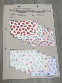 850482 SEVENBERRY® Double Gauze Baby Strawberry & Baby Flower[Textile / Fabric] VANCET Sub Photo
