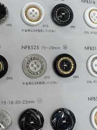 NFB525 Polyester Resin/ABS Resin Buttons DAIYA BUTTON Sub Photo