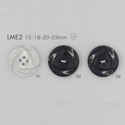 LME2 Polyester Resin 4-hole Button