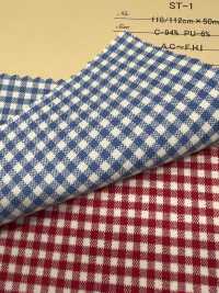 ST-1 Stretch Gingham[Textile / Fabric] ARINOBE CO., LTD. Sub Photo