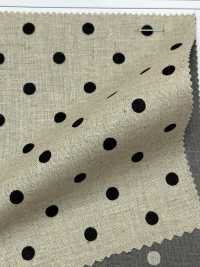 DOT-7100-2 Linen Loomstate Dot[Textile / Fabric] HOKKOH Sub Photo